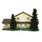 Department 56 Hot Properties Village The Rosebud Motel Lit Building Figurine 6.3in H